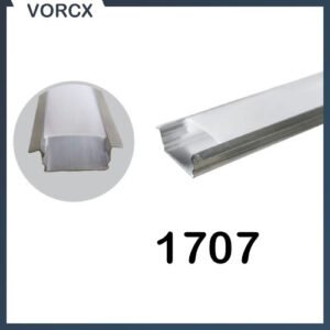 1707 Recessed Aluminium Profile 3Meter