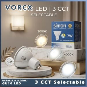 Simon 7W 3Color GU10 Bulb