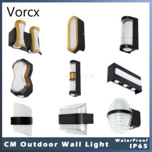 CM LED Outdoor Wall Light IP65 Weatherproof LED Wall Lamp Up Down Light Warmwhite