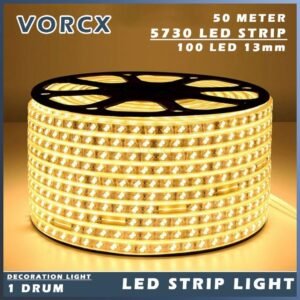 VX 5730/100LED 13mm LED Strip High Quality Extra Bright 50meter With Silicone Jacket