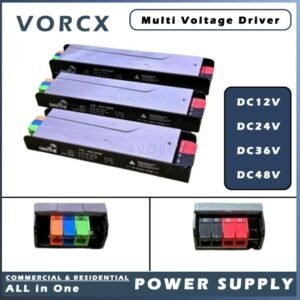 LH 12V 24V 36V 48V All-in-One Multi Voltage Power Supply Driver