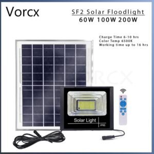 LH SF2 Series LED Solar Panel Floodlight 6500K