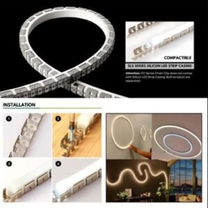 Dragon Tail Clip 12mm 1Meter