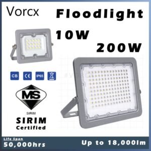 [ SIRIM Certified ] EB-FL05 IP65 LED Floodlight Spot Light Weatherproof 0.9PF 10W 20W 30W 50W 100W 150W 200W