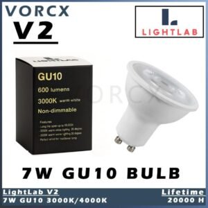 LightLab V2 7W GU10 BULB 600lm 20000 Lifetime 3000K / 4000K