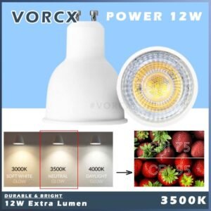 Lightlab L9 3500K 12W GU10 Bulb CRI95 LED 175-265V DOB 900lm