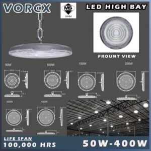 PLUTO LED HIGH BAY LIGHT 50W/100W/200W/300W (SIRIM)