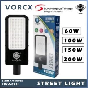 (SIRIM) Iwachi LX003 Street Lamp LED Light 60W 100W 150W 200W