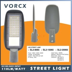 LH SL2 Series LED Street Lamp 6500K ( 80W 150W 200W )