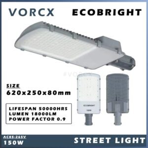 Ecobright S3 150W LED Street Lantern Lamp Light