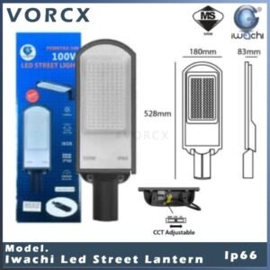 (SIRIM) IWACHI-ECO LED STREET LANTERN (OSRAM CHIP) 3IN1 CCT