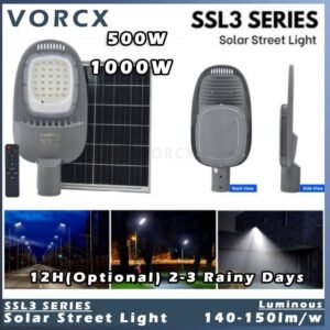 LH SSL3 Series Solar Street Light 500W/1000W
