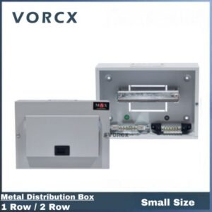 MAX Metal MCB / MCCB Distribution DB Box 1Row/ 2Row Small Size