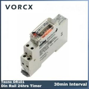 Tecno OR101 Din Rail 24hrs Timer (30min Interval)