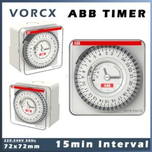 ABB Timer AD1-R-15m-72 Wall Mount Type 72x72mm 15min Interval