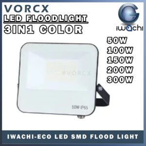 [SIRIM] IWACHI-ECO LED SMD FLOOD LIGHT 3IN1 IP65