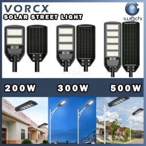 Iwachi Solar Street Lamp Led Light 200W/300W/400W/500W