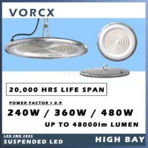 LH UF4 LED High Bay Suspended Light 240W 360W 480W 40000lumen 6500K