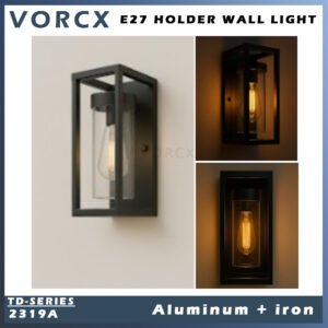 LH TD Series 2319A E27 Holder LED Wall Light IP54