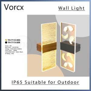 LH 7112/7113 Wall Light IP65 Outdoor 6W 3000K