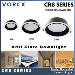 Cahaya CR8 Anti Glare Downlight 7W|15W|20W