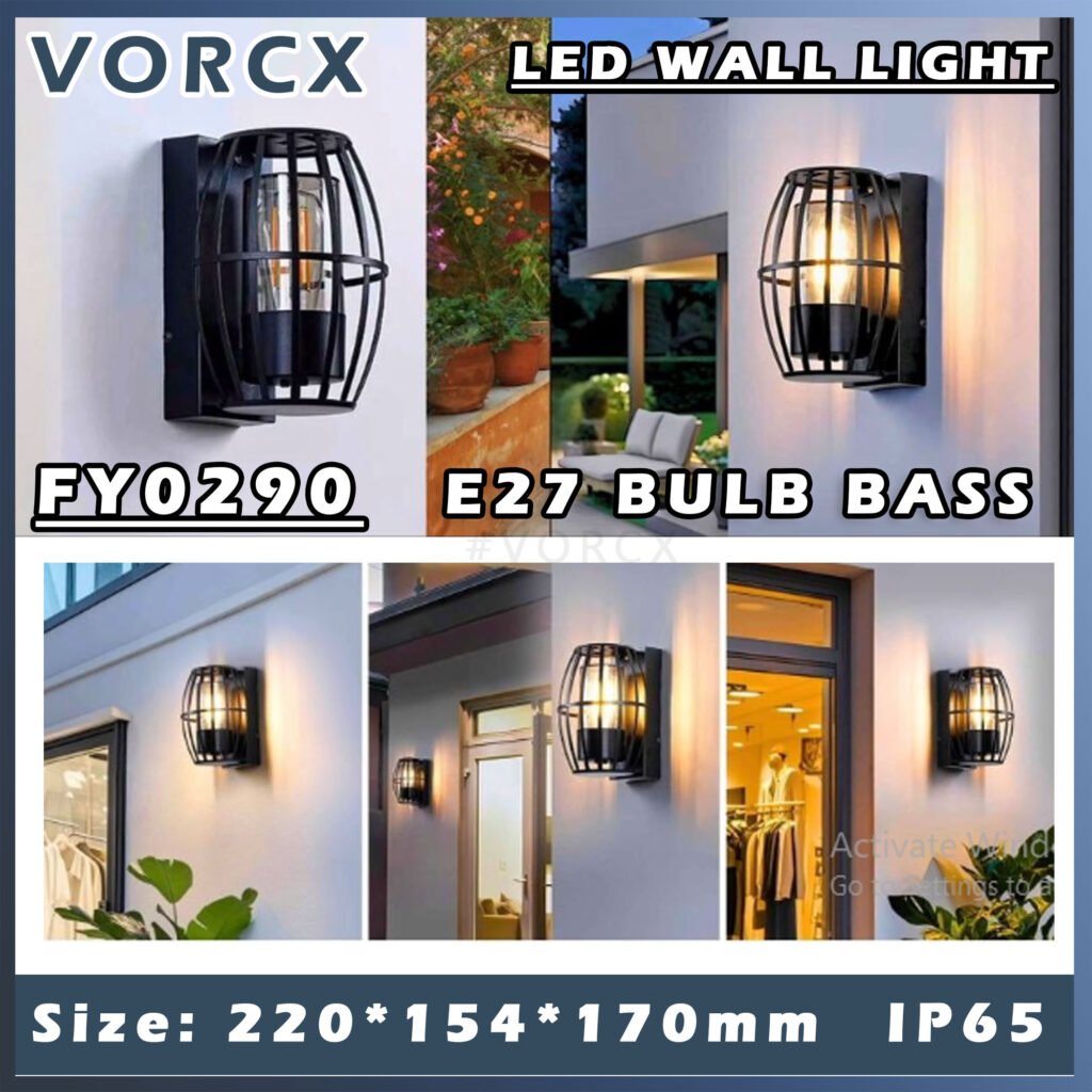 LH FY0290 E27 Blub Led Wall Light