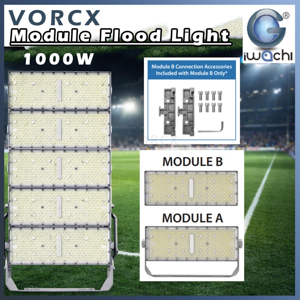Iwachi IFM-A/B200 200W Floodlight Module AC100-277V 30000lm 6500K