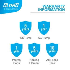 ALPHA IM9 i Instant Water Heater DC Pump