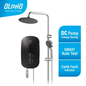 ALPHA SMART 18 i Plus Rain Shower Instant Water Heater DC Pump