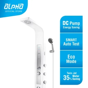 ALPHA SMART REVO i Rain Shower Instant Water Heater DC Pump