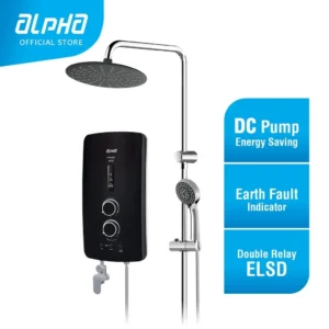 ALPHA IM9 i Plus Rain Shower Instant Water Heater DC Pump