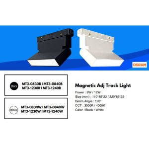 STD Magnetic MT3 Adjustable Linear Light