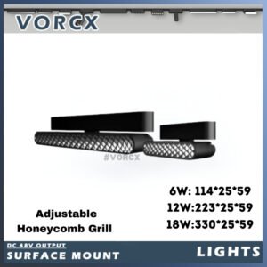 UTS Ultra Thin Series [ADJ H.Grill Light] (Normal / Smart) Surface Mount 5mm Thickness 3000K 4000K TuYa Bluetooth