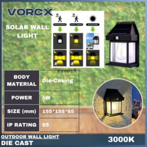 LH SW03 LED Outdoor Weatherproof Wall Light 3000K Warm White IP65