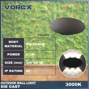 LH 1783 LED Outdoor Weatherproof Wall Light 3000K Warm White IP65