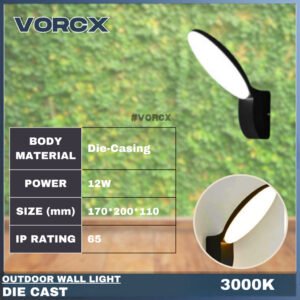 LH 15Y LED Outdoor Weatherproof Wall Light 3000K Warm White IP65