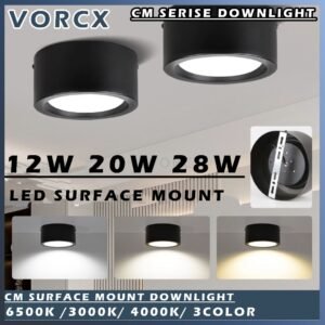 Cahaya CM 12W|20W|28W Surface Downlight