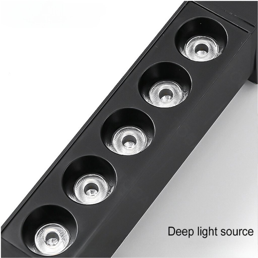 EB-T260 240V 18W /48w Led Linear/Grill Track Light White/Black - Image 3