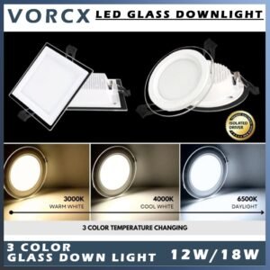 Cahaya C6 Glass 3Color Downlight
