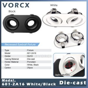 C-601 360Degree Spotlight Casing