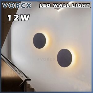 LH PW2801 12W LED 3000K Wall Light (Stone grey & Black) Color Die-casting aluminium Material