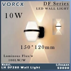 LH DF Series 280 10W LED Wall LIght 3000k