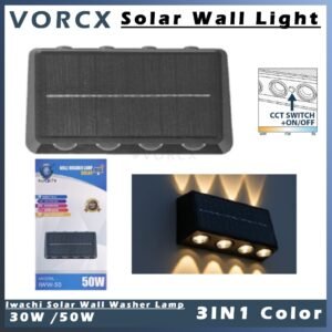 Iwachi 30W|50W Solar Wall Light Washer