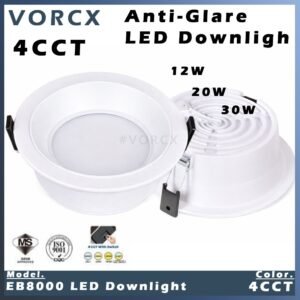 Ecobright EB8000 4DIP Anti Glare Downlight (SIRIM)