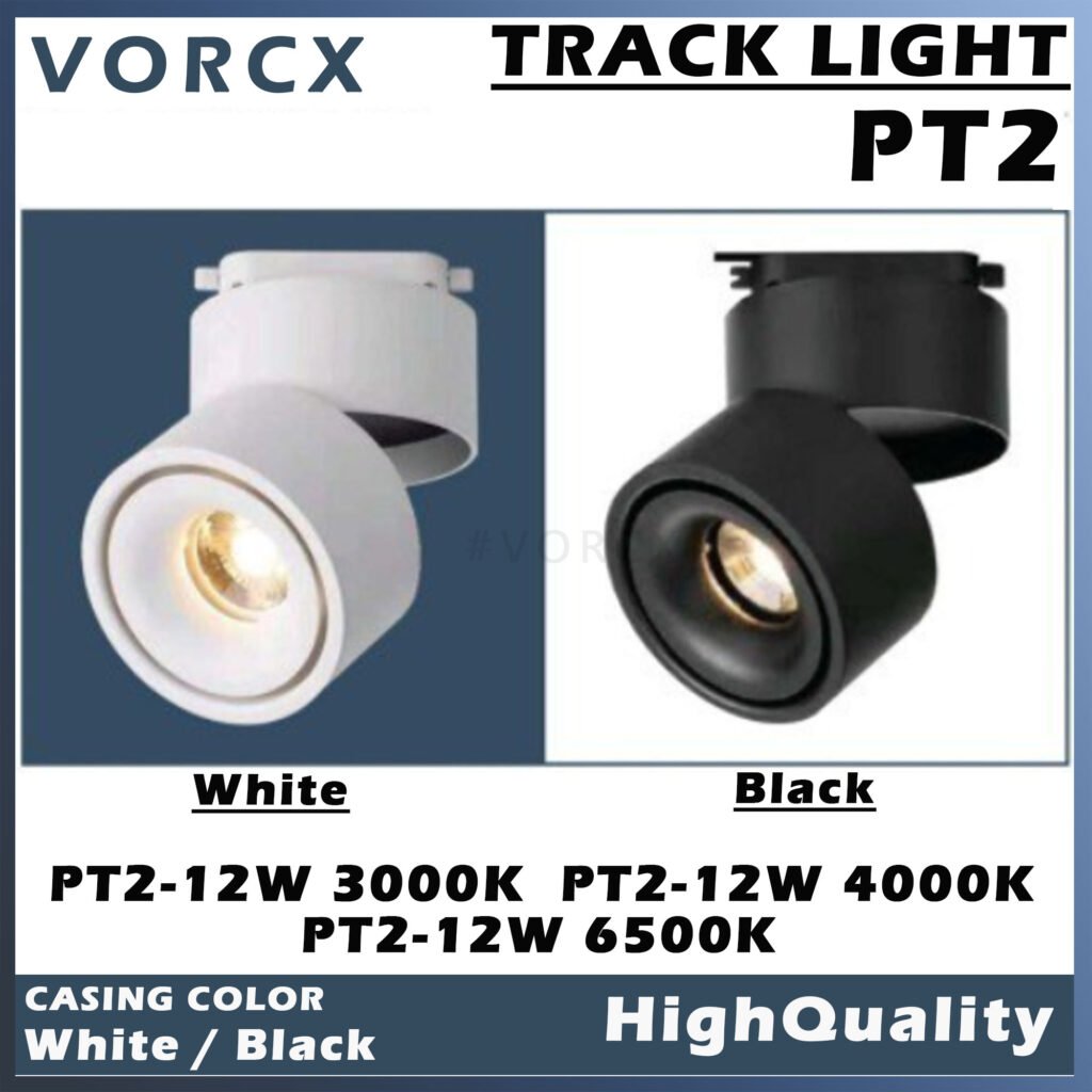 LH PT2 Track / Surface Led Light  White / Black