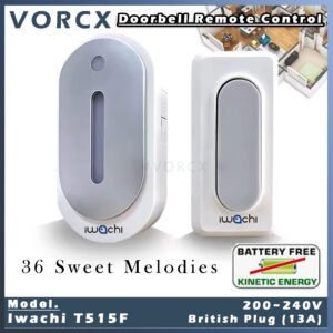 Iwachi T515F DoorBell Remote Control Kinetic Energy