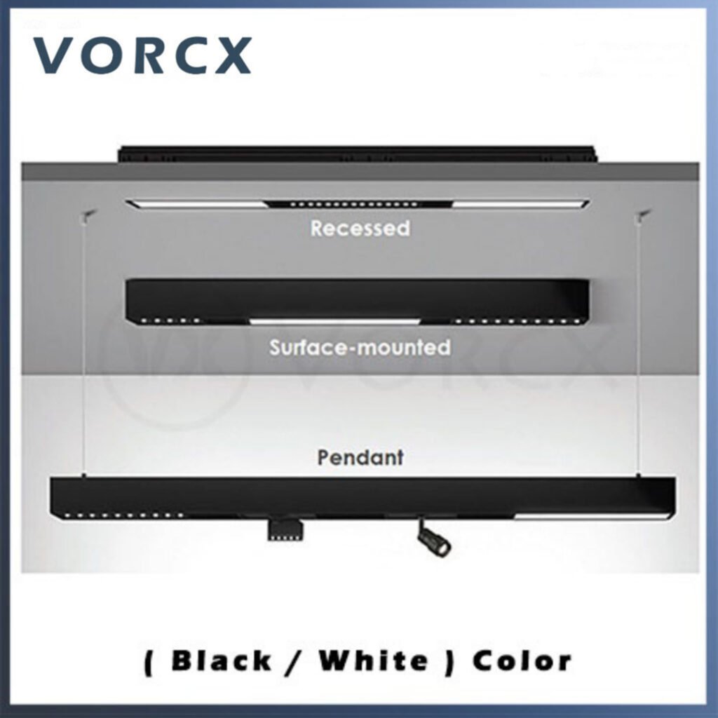 STD Magnetic CMT Track Rail Recessed|Surface