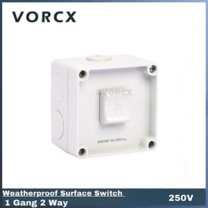 NEM WS226 Weatherproof Surface 2Way Switch