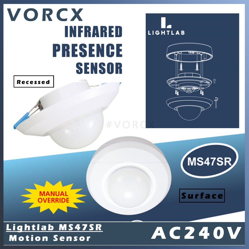 Lightlab MS47SR Dual Mount Motion Sensor