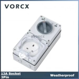 NEM 56CV313T Weatherproof 3Pin 13A Socket